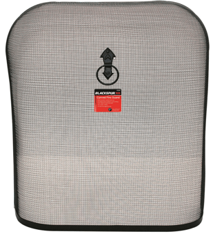 picture of Blackspur Curved Fire Guard - Black - [BB-FS315]