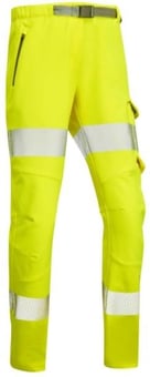 Picture of Starcross Class 2 Women's Stretch Work Yellow Trouser - Short Leg - [LE-WTL01-Y-S]