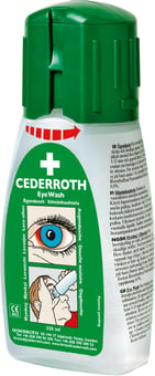 picture of Cederroth Eye Wash, Pocket Model - For Single Use - 235ml/Bottle - [SA-CD21] - (DISC-R)