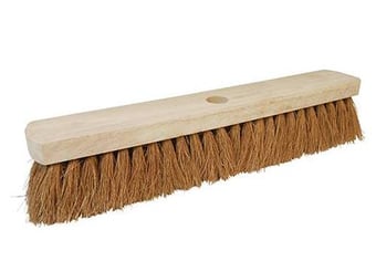 picture of Silverline - Broom Soft Coco - 457mm/18 Inch - Compatible with 29mm (1-1/8 Inch) Broom Handles - [SI-763607]