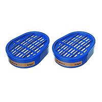 Picture of Drager X-Plore Bayonet A2P3 Combined Filters for Drager X-Plore Full Face Masks - Pair - [BL-650446]