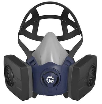 Picture of Gentex PureFlo 1000 Lightweight Half Mask - GX-PF1000-HM-M - (DISC-R)