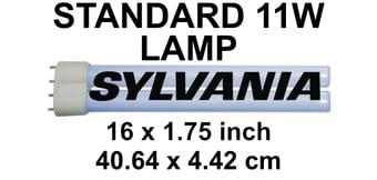 picture of Sylvania BL368 11 Watts Standard UV Lamp For Fly Killers - [BP-LL11WX-S]