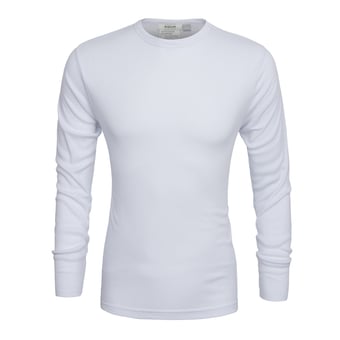 picture of Aqua Thermal Long Sleeve White Top - FU-TS002-000-033