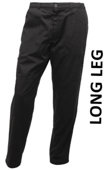 picture of Regatta Pro Cargo Trousers - Black - Long Leg - BT-TRJ500L-BLK