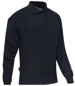 picture of ProGARM Long Sleeved Arc Polo Shirt Female Fit - Navy - PG-PS220F