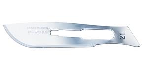 Picture of Single Use Sterile - Scalpel Blades No.21 - 5 Packs of 100 - [ML-W813-PACK]