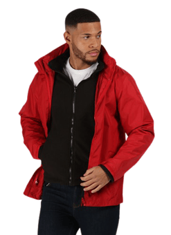 picture of Regatta Classic Red/Black Classic 3in1 Jacket - AP-RTRA150-CRB