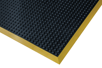 Picture of Ergotred Anti-Fatigue Mat Black/Yellow - 60cm x 90cm - [BLD-ER2436]