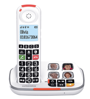 picture of Swissvoice Xtra 2355 Cordless Dect Phone White - [PDL-ATL1423990]