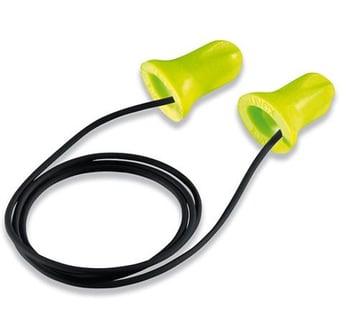 picture of Uvex - Hi-Com Corded Lime Ear Plugs - SNR 24 dB - 100 Pairs - [TU-2112-101] - (LP)