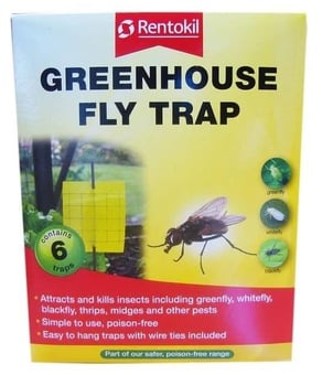 Picture of Rentokil Greenhouse Fly Trap - [RH-FG06] - (DISC-R)