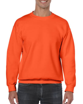 picture of Gildan Heavy Blend™ Adult Crewneck Sweatshirt - Orange - BT-18000-OR