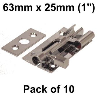 picture of CP Wide Necked Barrel Bolt - 63mm x 25mm (1") - Pack of 10 - [CI-DB50L]