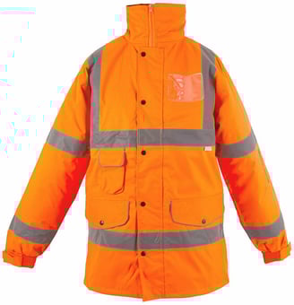Picture of Hi-Vis Value Orange GO/RT Breathable Parka Jacket - BI-152 - (DISC-W)