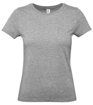 Picture of B&C Women's E190 T-Shirt Sport Grey - RLW-B220FSPGY