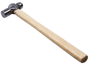 picture of Amtech Ball Pein Hammer With Wooden Handle 115g - [DK-A0700]