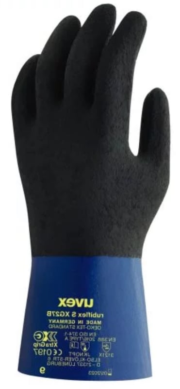 Uvex Rubiflex S XG27B Nitrile Chemical Protection Gloves - TU-60560