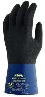 picture of Uvex Rubiflex S XG27B Nitrile Chemical Protection Gloves - TU-60560