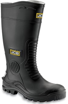 picture of JCB Black Hydromaster S5 SRA - Wellington - Steel Toecap - BE-HYDROMASTER-B