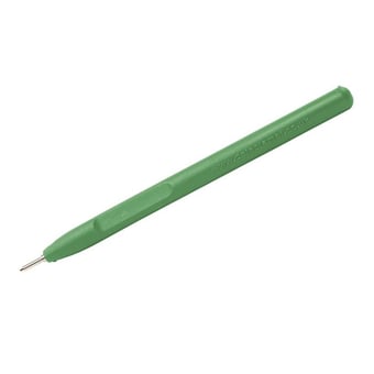 picture of Detectable Elephant Stick Pen Blue Ink - Green Housing - MC - [DT-105-C104-I01-PA02]