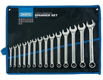 picture of Draper - Metric Combination Spanner Set - 14 Pieces - [DO-34236]