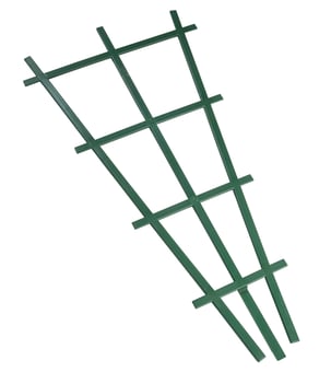 picture of Garland Plastic Plant Support Trellis Fan - Green - 59cm H x 30cm W - [GRL-W0400]