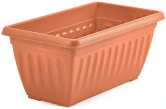 Picture of Whitefurze 40cm Athens Window Box - Terracotta - Box Deal of 10 - [IH-WHFG070263]