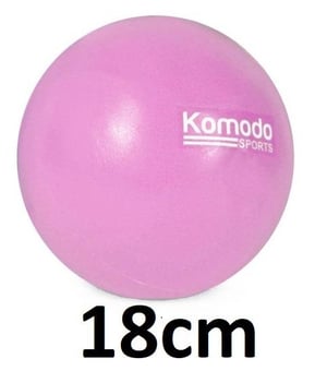 picture of Komodo Exercise Ball - 18cpm Pink - [TKB-SFT-BAL-18CM-PNK]