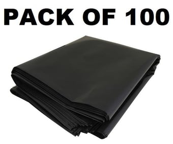 picture of Supreme TTF Black Rubble Sacks 500mm x 750mm - Pack of 100 - [HT-RUBSA-BLACK]