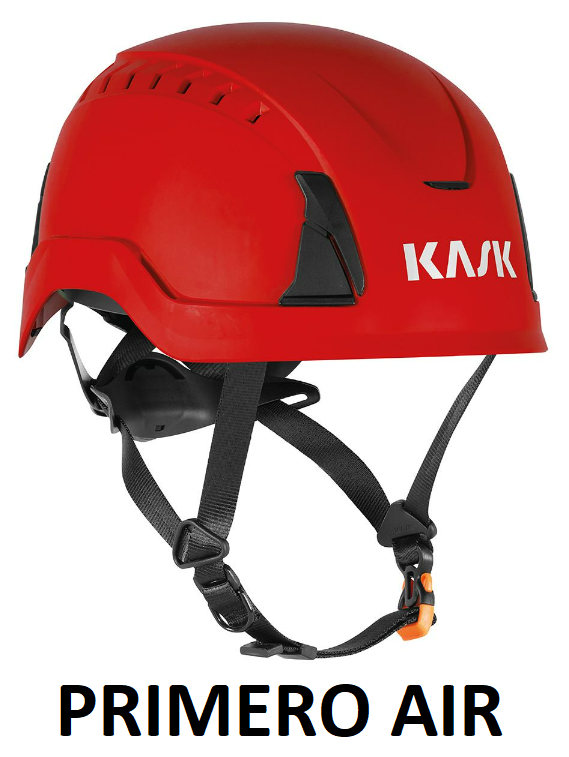 Kask Primero Air Safety Helmet Vented Red - [KA-WHE00113-204]
