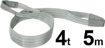picture of LashKing - Polyester Webbing Sling - 4t W.L.L - Length: 5mtr - EN11492-1:2000 - [GT-DWS4T5M