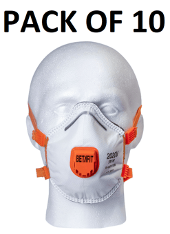 picture of Betafit FFP2V Premium Moulded Respirator With Valve - [BTF-RP2020V]