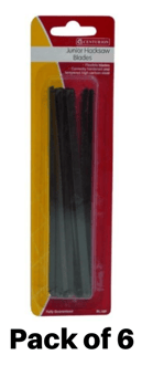 picture of 150mm Junior Hacksaw Blades - Pack of 6 - [CI-BL18P]