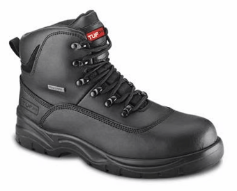 Picture of Tuf Pro Waterproof Safety Black Boot with Midsole - [BL-102003] - (DISC-X)