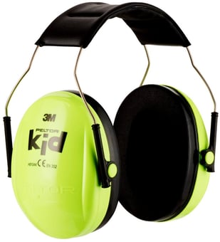 picture of 3M - Peltor - Children's / Kids Green Ear Defenders - SNR 27 - [3M-H510AK-G]