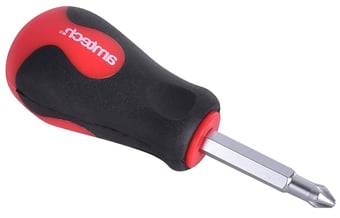 picture of Amtech 6-in-1 Stubby Multi-head Screwdriver - [DK-L0483]