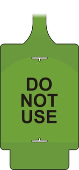 Picture of AssetTag Flex - Do not use 1 (Pk 50 Green) - [SCXO-CI-TGF0550G]