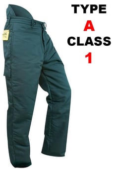 picture of Francital Forestry Trousers With High Back - Design Type A Class 1 - SF-FI001 - (DISC-R)