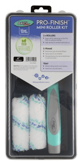 picture of Axus Decor Pro-Finish Mini Roller Kit Blue Series - [OFT-AXU/RKB4]