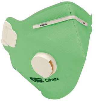 Picture of Climax 1730 FFP3 Green Disposable Mask - [CL-1730-C12-VERDE]