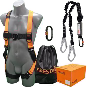 picture of ARESTA Scaffolder Kit 3 - Single Point Harness - EEZE-KLICK Buckle - [XE-AK-S03]