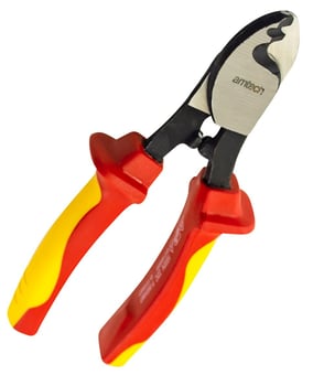 picture of Amtech VDE Insulated Mini Cable Cutter 160mm - [DK-B0654]