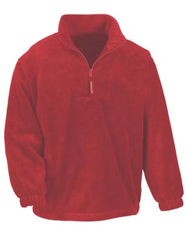 picture of Result Heavyweight Polyester Active Fleece - Red - BT-R33XRED