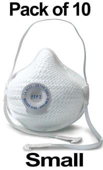 picture of Moldex 3155 Air Series FFP2 NR D Valved Small Masks - Box of 10 - [MO-3155]