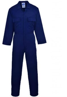 Picture of Euro Work Polycotton Coverall - Royal Blue - Regular Leg 31 Inch - PW-S999RBR