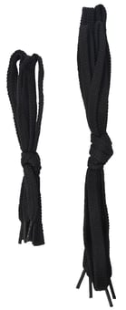 picture of Portwest - Steelite Black Bootlace - 150cm Length - Pack of 12 Pairs - [PW-FL02BKR]
