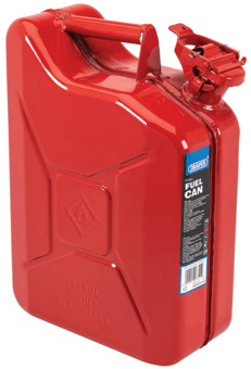 picture of Draper - Steel Fuel Can - 10L - Ideal For Storing And Transferring Flammable Liquids - Red - [DO-SFC10L-RED/C]