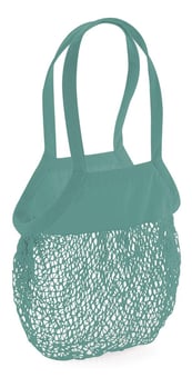 picture of Westford Mill Organic Cotton Mesh Grocery Bag - Sage Green - [BT-W150-SGRN]