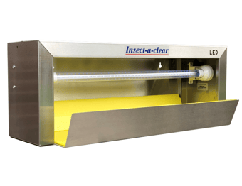 picture of Insect-a-clear GLU-80 LED Shatter Resistant Lamp - Wall Mounted - [BP-FG8WSS]